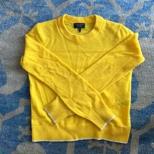 Rag & Bone  ☀️ Cashmere Sweater in Sunny Yellow ☀️